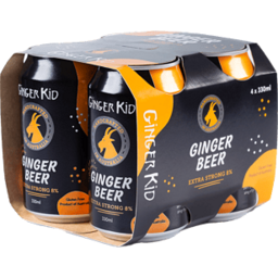 Photo of Gingerkid Extra Strong Gingerbeer Cans