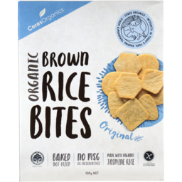 Photo of Ceres Organics Organic Brown Rice Bites 100g