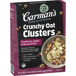 Photo of Carmans Clusters Cranberry & Apple 500g