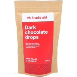 Photo of Trade Aid Chocolate Drops 55% Cocoa 225g