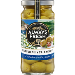 Photo of Always Fresh Stuffed Olives Anchovy 235g