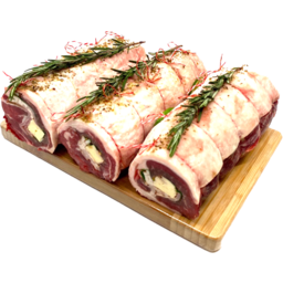 Photo of Lamb Loin Fetta Spinach & Bacon
