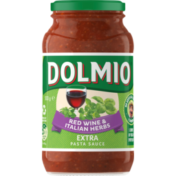 Photo of Dolmio Extra Red Wine & Italian Herbs Pasta Sauce 500gm