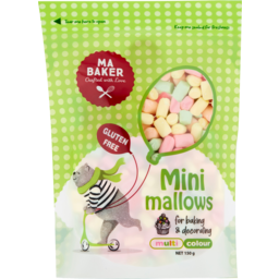 Photo of Ma Baker Multi Coloured Mini Mallows Gluten Free