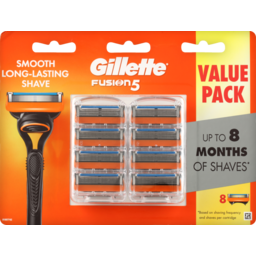 Photo of Gillette Fusion5 Replacement Cartridges 8 Pack