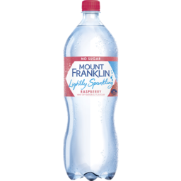 Photo of Mt. Franklin Mount Franklin Lightly Sparkling Water Raspberry Bottle 1.25l