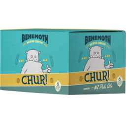 Photo of Behemoth Chur NZ Pale Ale 6x330ml Cans