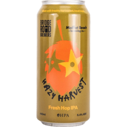 Photo of Bridge Road Brewers Hazy Harvest Fresh Hop IPA