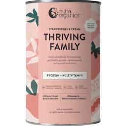 Photo of NUTRA ORGANICS Thriving Family Protein S/Cream 450