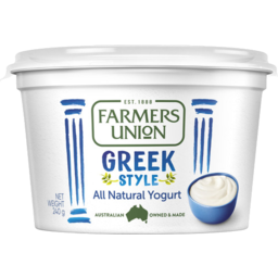 Photo of Farmers Union Yoghurt Greek 240g