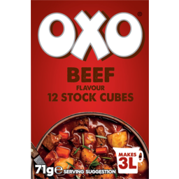 Photo of Oxo Beef Flavour Stock Cubes 12 Pack