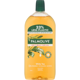 Photo of Palmolive Antibacterial Liquid Hand Wash Soap 500ml White Tea Refill & Save No Parabens And Phthalates Recyclable Bottle 500ml
