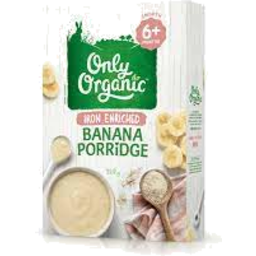 Photo of Only Organic Baby Cereal Banana Porridge 120g