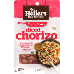 Photo of Hellers Crafty Cooks Diced Chorizo