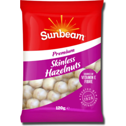 Photo of Sunbeam Hazelnuts Skinless 120gm
