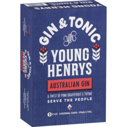Photo of Young Henrys G&T Can