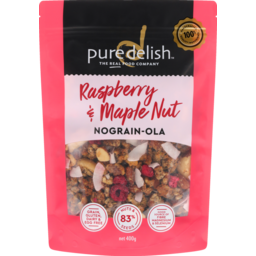 Photo of Pure Delish Nograin-Ola Cereal Raspberry & Maple Nut 400g
