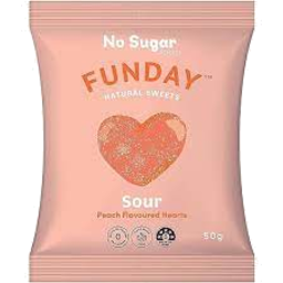Photo of Funday Gummy Sour Hearts