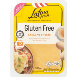 Photo of Latina Fresh Gluten Free Lasagne Sheets 280g