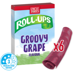 Photo of Uncle Tobys Groovy Grape Roll Up 94gm