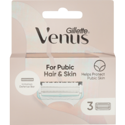 Photo of Gillette Venus Women's Bikini Razor Blades For Pubic Hair & Skin 3 Pack 