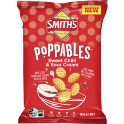 Photo of Smith's Poppables Sweet Chilli & Sour Cream Potato Bites 90g