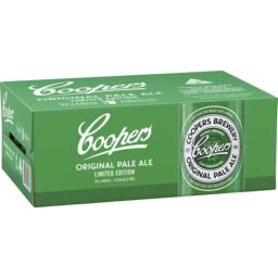 Photo of Coopers Pale Ale Cans