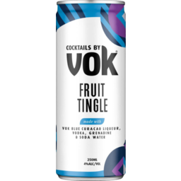 Photo of Vok Cocktail Fruit Tingle 250ml 