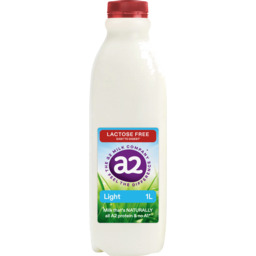 Photo of A2 Milk® Lactose Free Light 1l