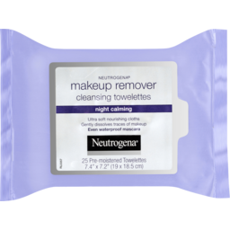 Photo of Neutrogena Night Calming Makeup Remover Cleansing Wipes 25 Pack