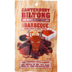 Photo of Canterbury Smokey Barbeque Biltong Beef Jerky