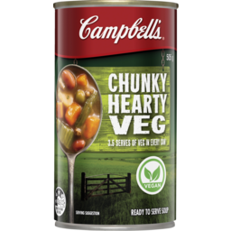 Photo of Campbells Chunky Hearty Veg Soup 505g