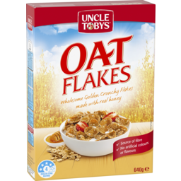 Photo of Uncle Tobys Oat Flakes Breakfast Cereal Crunchy Flakes