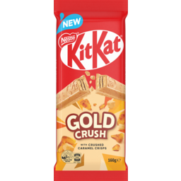 Photo of Nestle Kit Kat Gold Crush With Crushed Caramel Crisps Chocolate Block