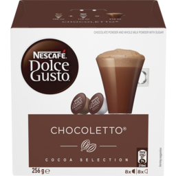 Photo of Nescafe Dolce Gusto Coffee Chocoletto 16 Capsules 256g