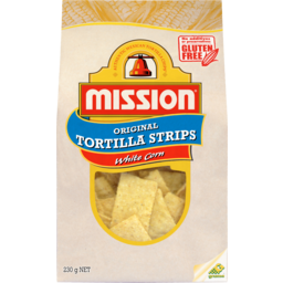 Photo of Mission Tortilla Strips White Corn Corn Chips