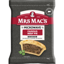 Photo of Mrs Macs M/Wave Fms Beef Pie