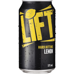 Photo of Lift Hard Hitting Lemon Can Soft Drink