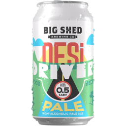 Photo of Big Shed Brewing Pale Non-Alcoholic Beer 4-Pack