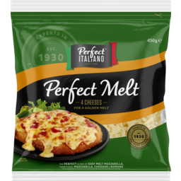 Photo of Perfect Italiano 4 Cheese Melt Grated (450g)