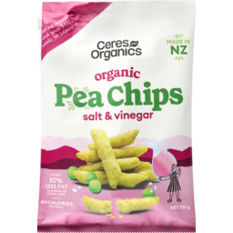 Photo of Ceres Organics Pea Chips S&V 100g