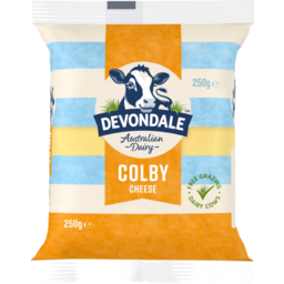 Photo of Devondale Colby Block Cheese 250g