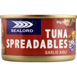 Photo of Sealord Tuna Spreadables Garlic Aioli 90g