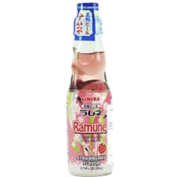 Photo of Kimura Ramune Drink Strawberry