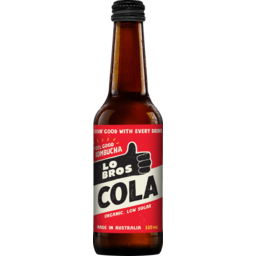 Photo of Lo Bros Organic Cola Live Fermented Soda 330ml