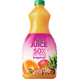 Photo of Just Juice Tropical 50% Less Sugar