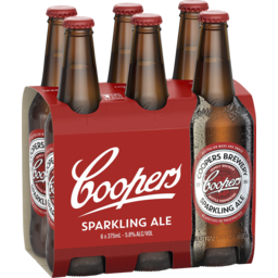 Photo of Coopers Sparkling Ale Stubbie 6 Pack