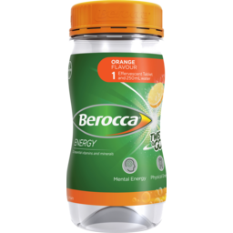 Photo of Berocca Energy Vitamin B & C Orange Flavour Twist N Go Energy Drink