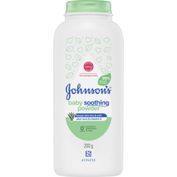 Photo of Johnson’s Baby Pure Cornstarch Aloe & Vit E Soothing Baby Powder