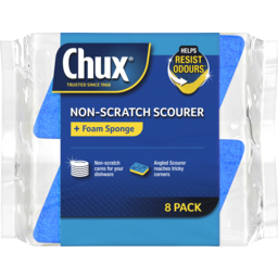 Photo of Chux Non-Scratch Scourer Scrubs 8 Pack